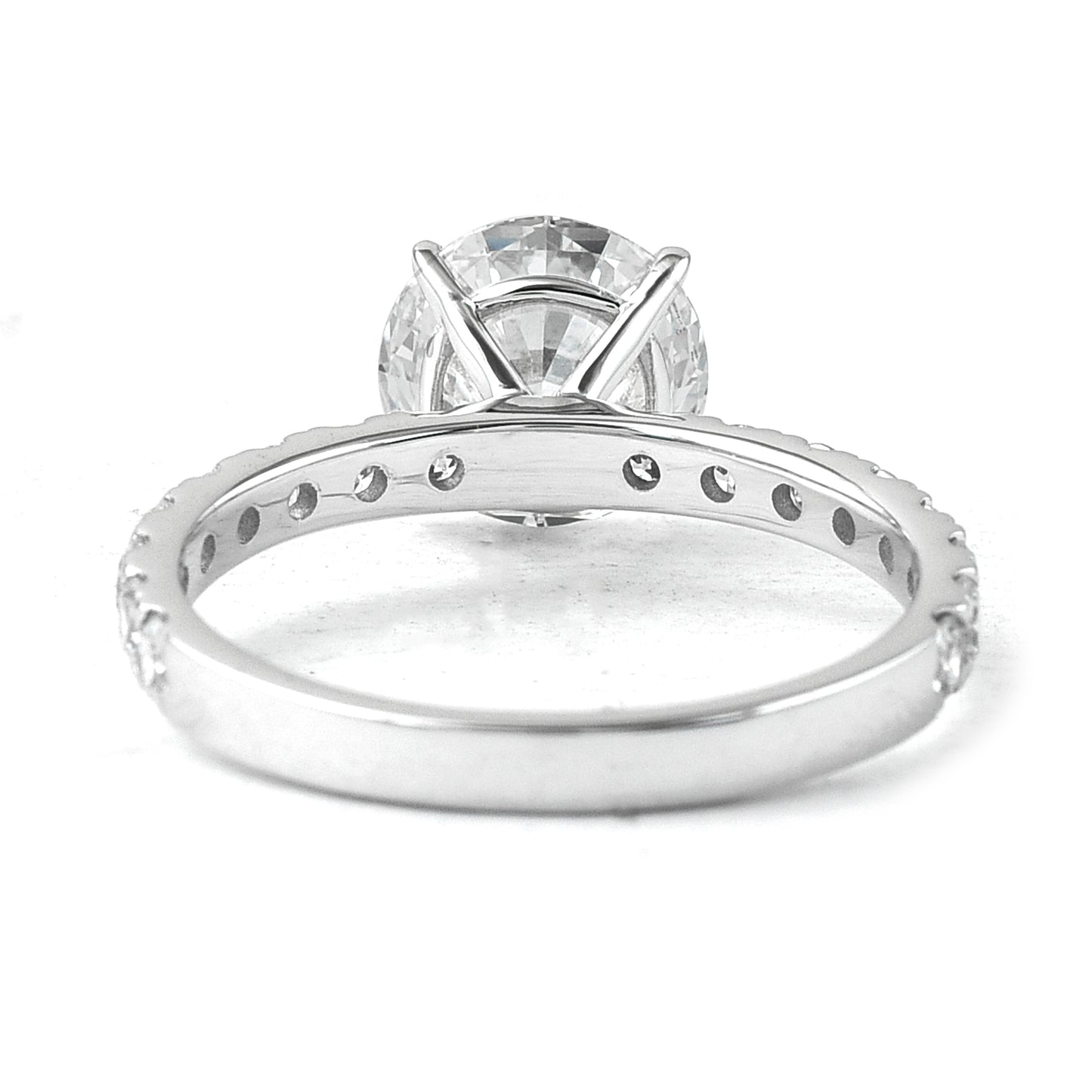 2.55 Carats Lab Grown Diamond 14K Gold Ring