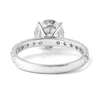 2.55 Carats Lab Grown Diamond 14K Gold Ring