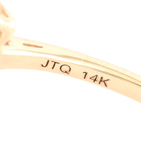 1.61 Ct Pear Emerald 14K Gold Ring