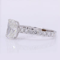 2.52 Carats Lab Grown Diamond 14K Gold Ring