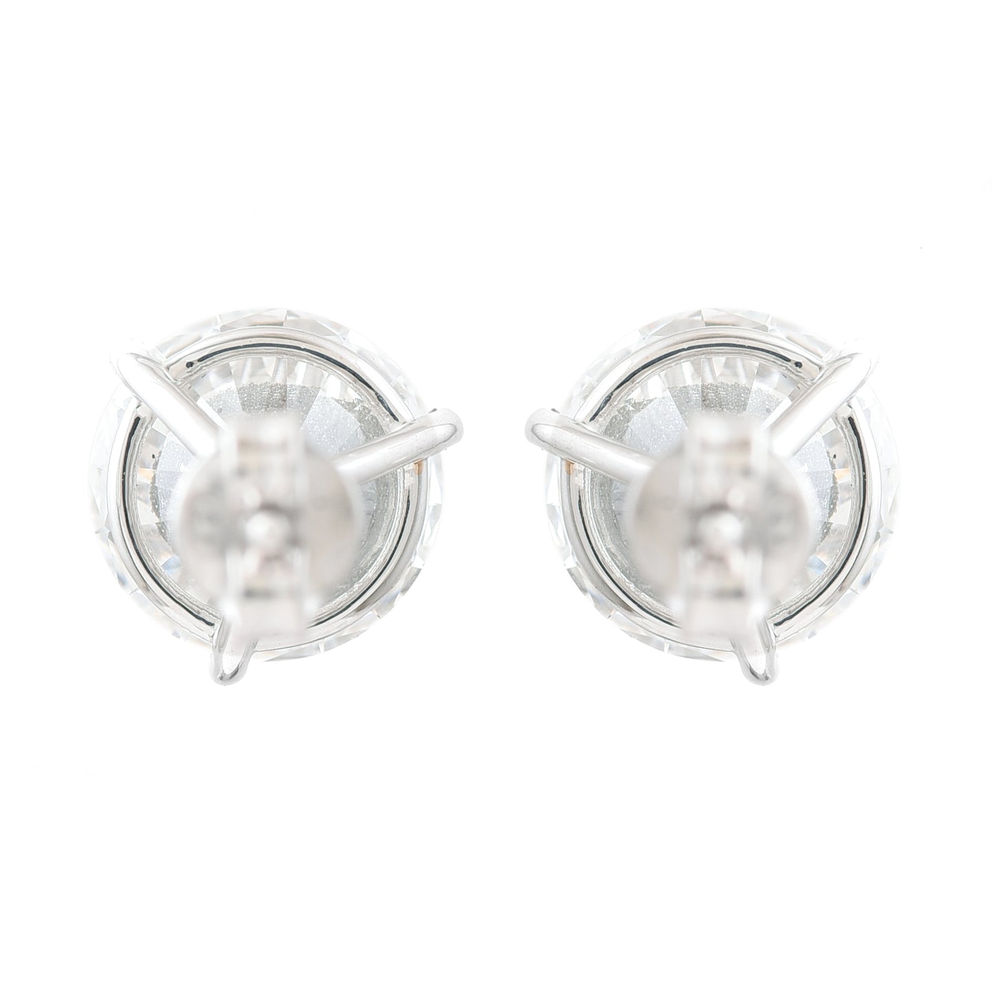 5.15 Carats Lab Grown Diamond 14K Gold Earrings
