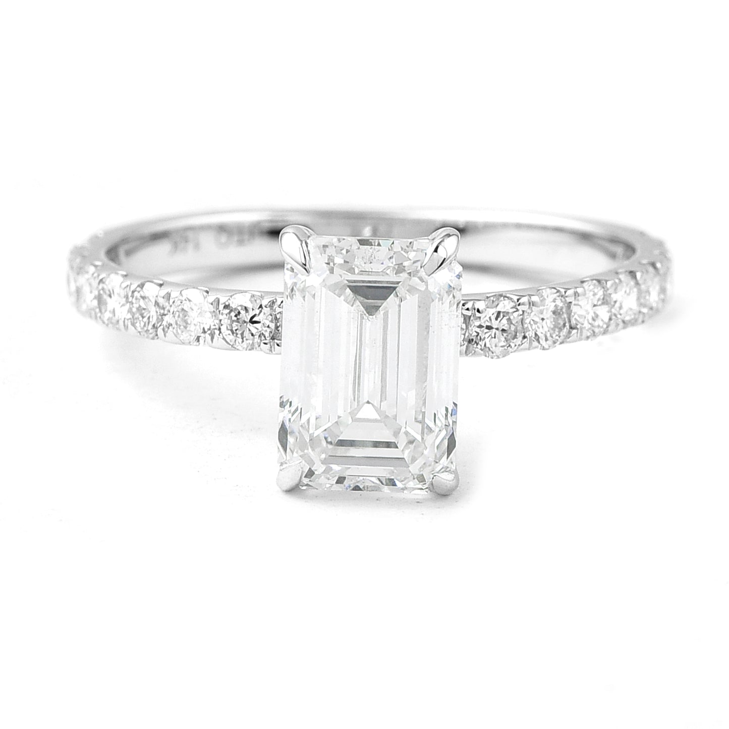 2.36 Carats Lab Grown Diamond 14K Gold Ring