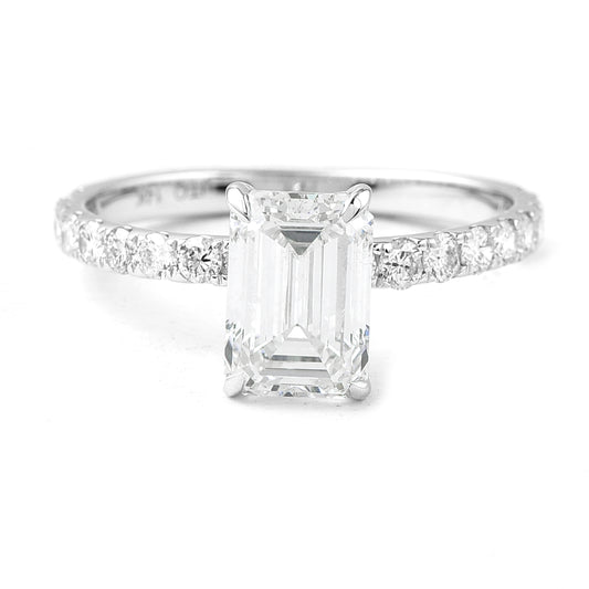 2.36 Carats Lab Grown Diamond 14K Gold Ring