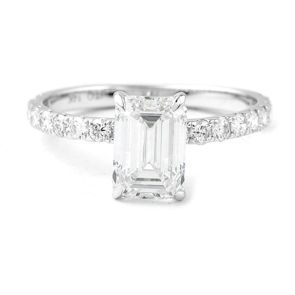 2.36 Carats Lab Grown Diamond 14K Gold Ring