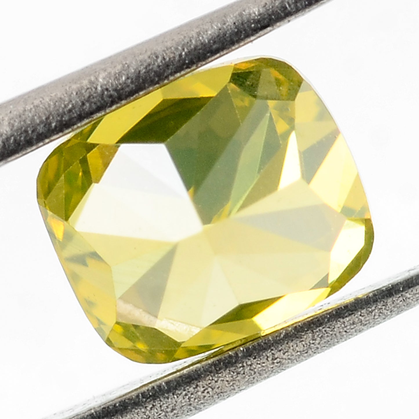 0.43 Carat Yellow Diamond Cushion Loose Gemstone