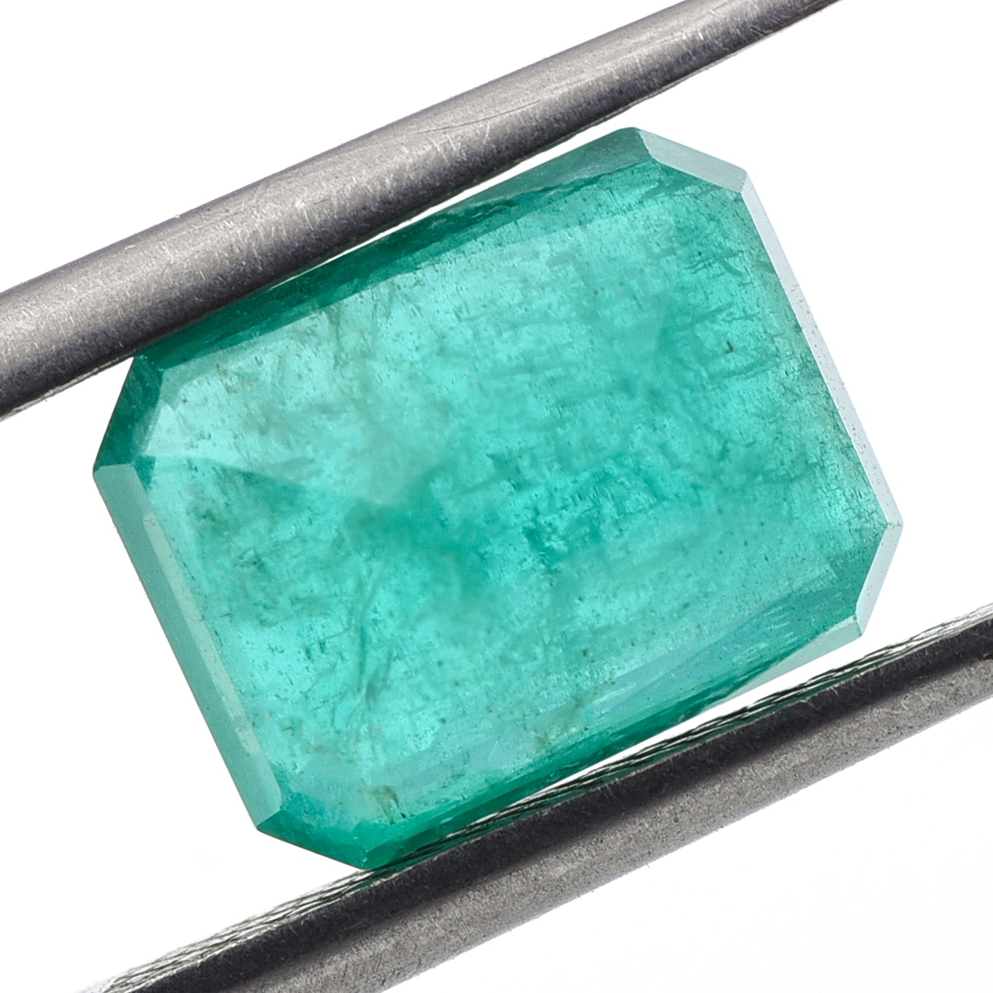 3.44 Natural Beryl Emerald Emerald Cut Gemstone