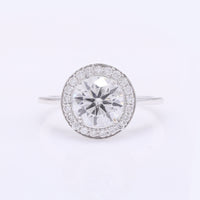 2.27 Carats Lab Grown Diamond 14K Gold Ring