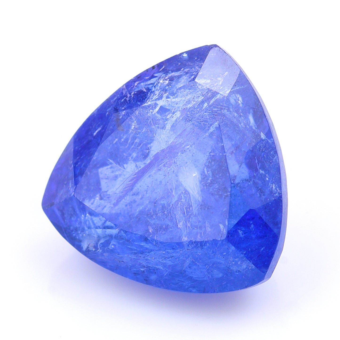 8.04 Natural Zoisite Tanzanite Triangular Mixed Cut Gemstone