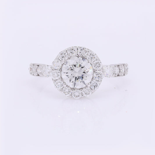 2.02 Carats Lab Grown Diamond 14K Gold Ring