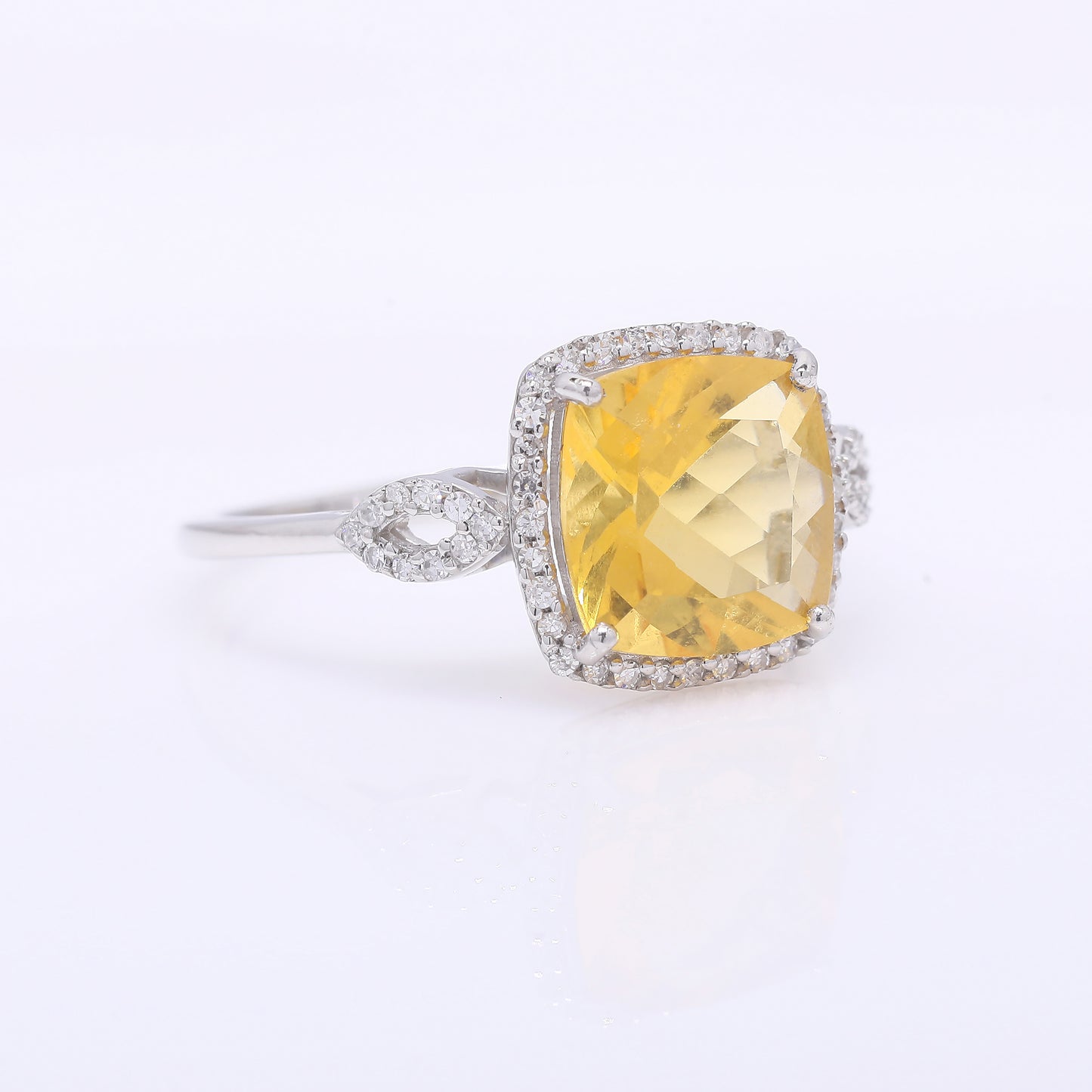 2.02 Ct Cushion Mixed Cut Natural Fire Opal 950 Platinum Ring