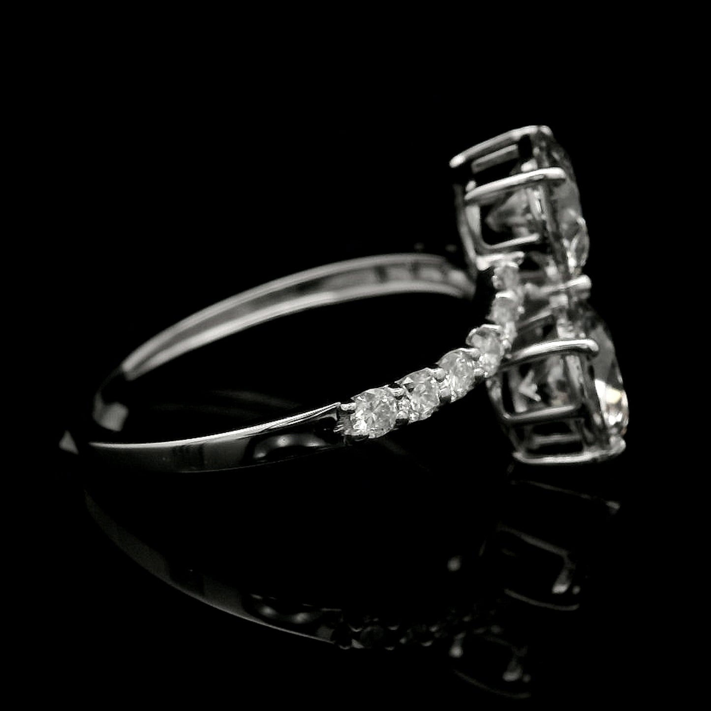 2.52 Carats Lab Grown Diamond 14K Gold Ring