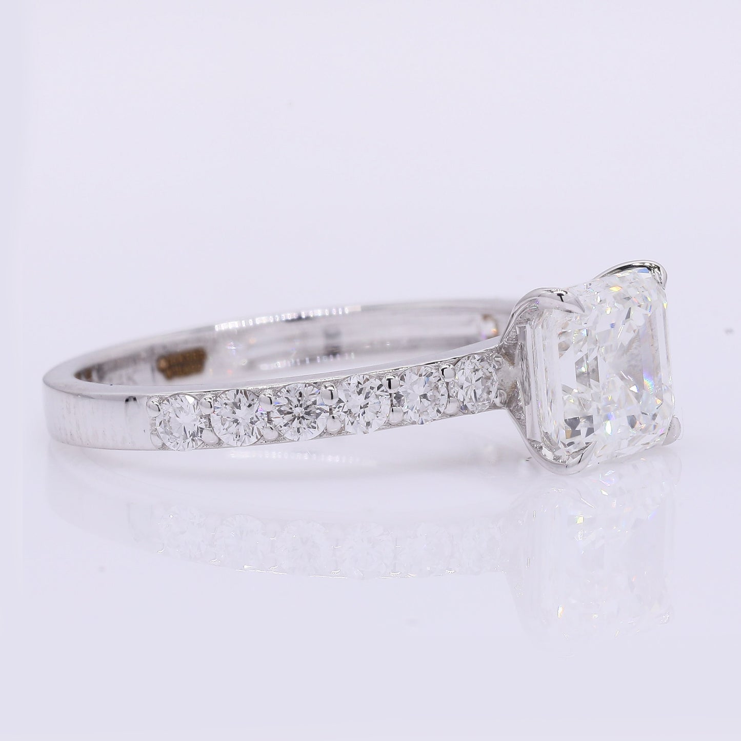 2.34 Carats Lab Grown Diamond 14K Gold Ring