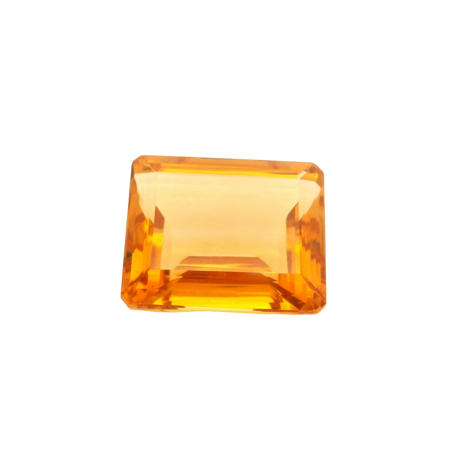 80.34 Citrine Octagon Gemstone
