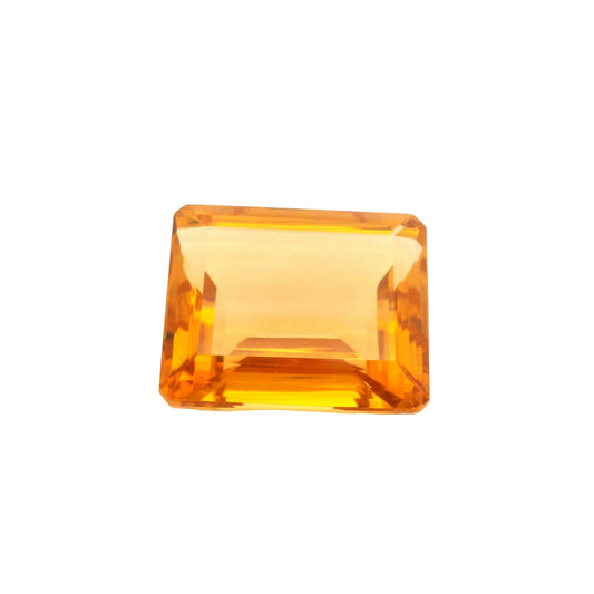 80.34 Citrine Octagon Gemstone