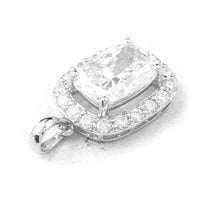 2.43 Carats Lab Grown Diamond 14K Gold Pendant