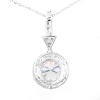 2.20 Carats Lab Grown Diamond 14K Gold Pendant