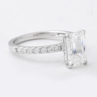 3.03 Carats Lab Grown Diamond 14K Gold Ring