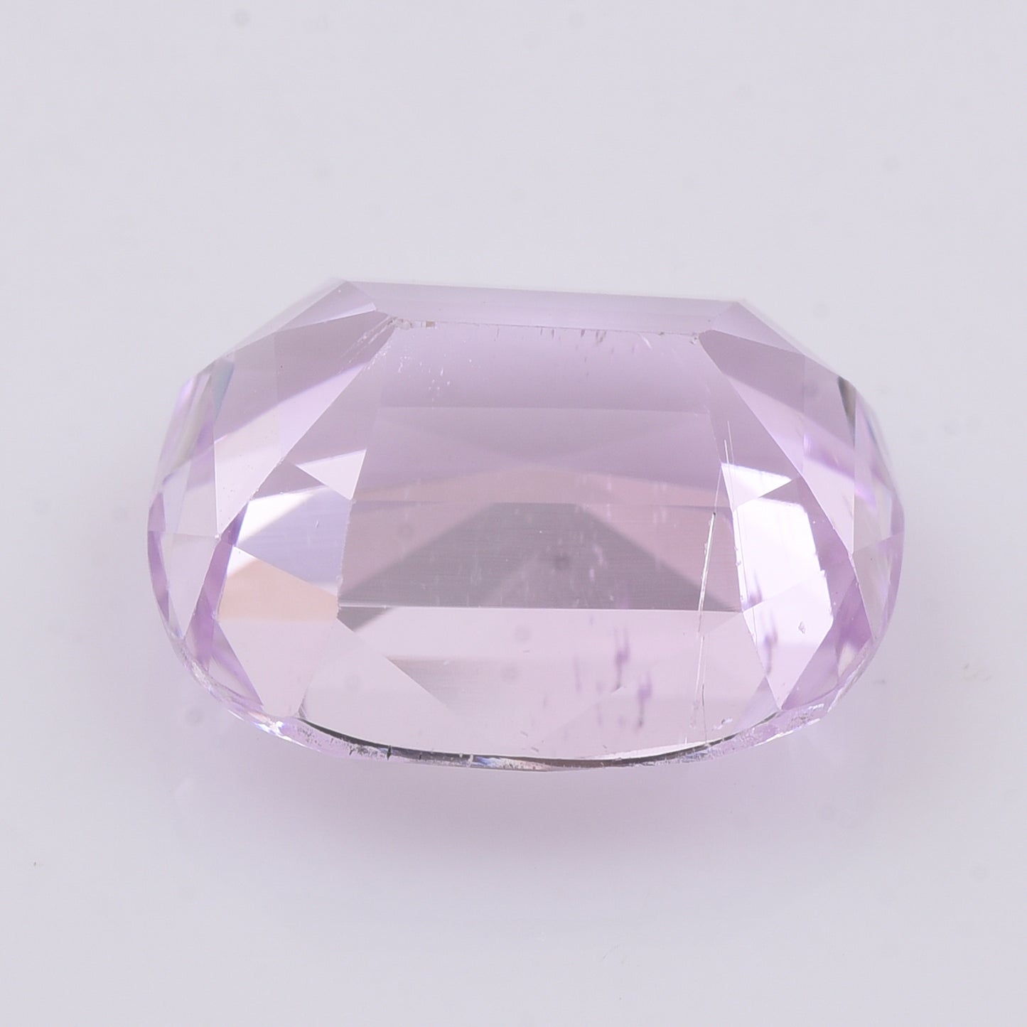 8.75 Natural Spodumene Kunzite Rectangular Cushion Mixed Cut Gemstone