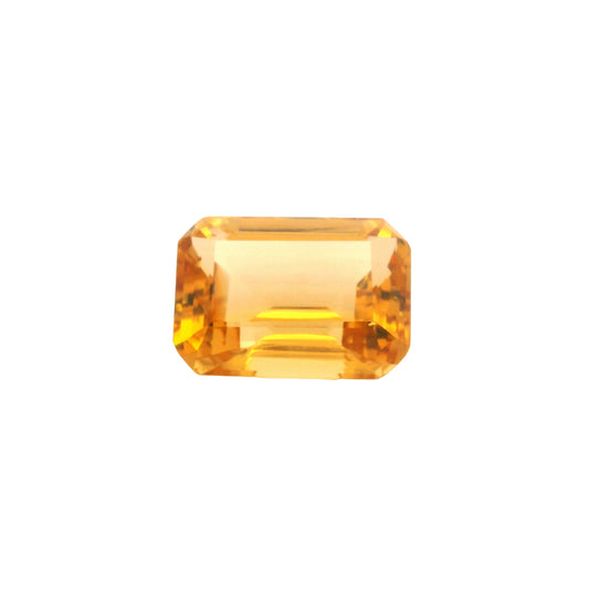 50.78 Citrine Octagon Gemstone
