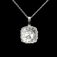 2.17 Carats Lab Grown Diamond 14K Gold Pendant