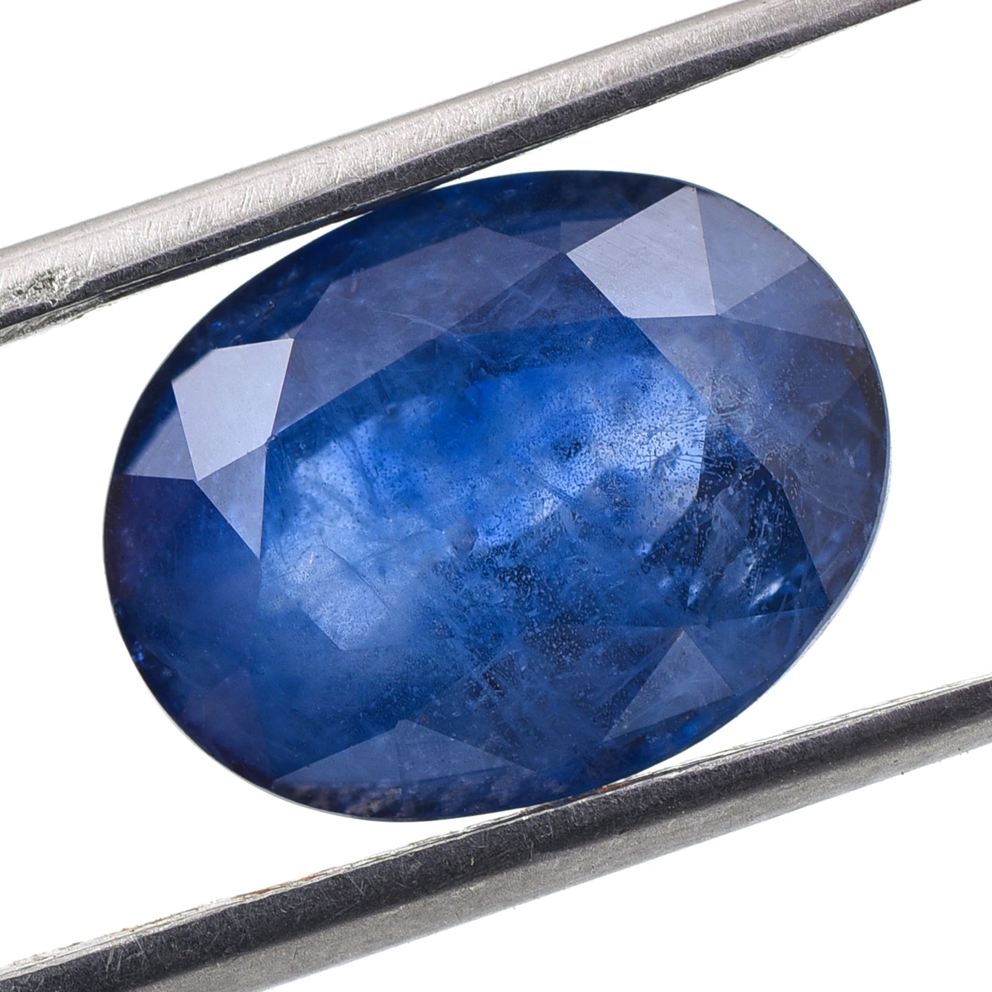 6.29 Natural Corundum Sapphire Oval Mixed Cut Gemstone