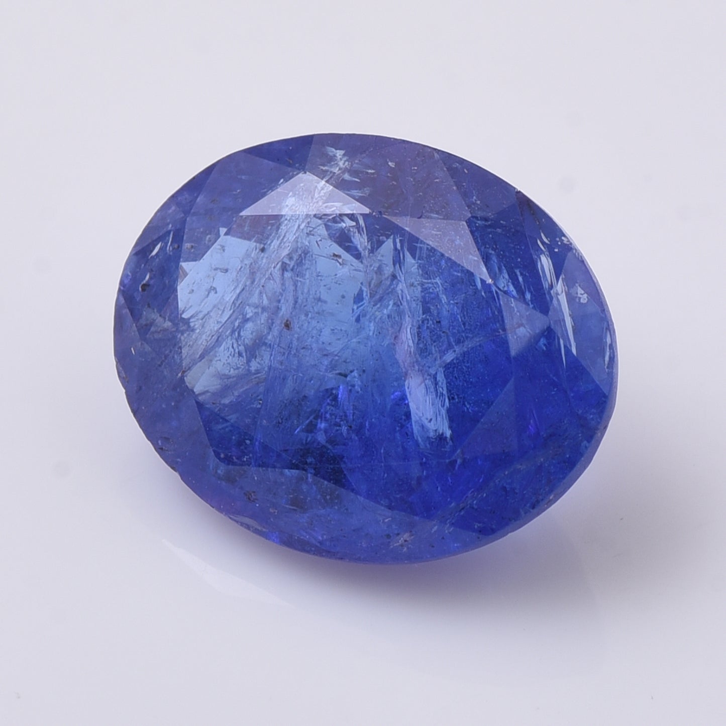 6.06 Natural Zoisite Tanzanite Oval Mixed Cut Gemstone