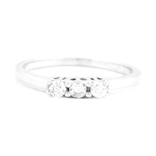 0.69 Ct Cubic Zirconia 925 Sterling Silver Ring