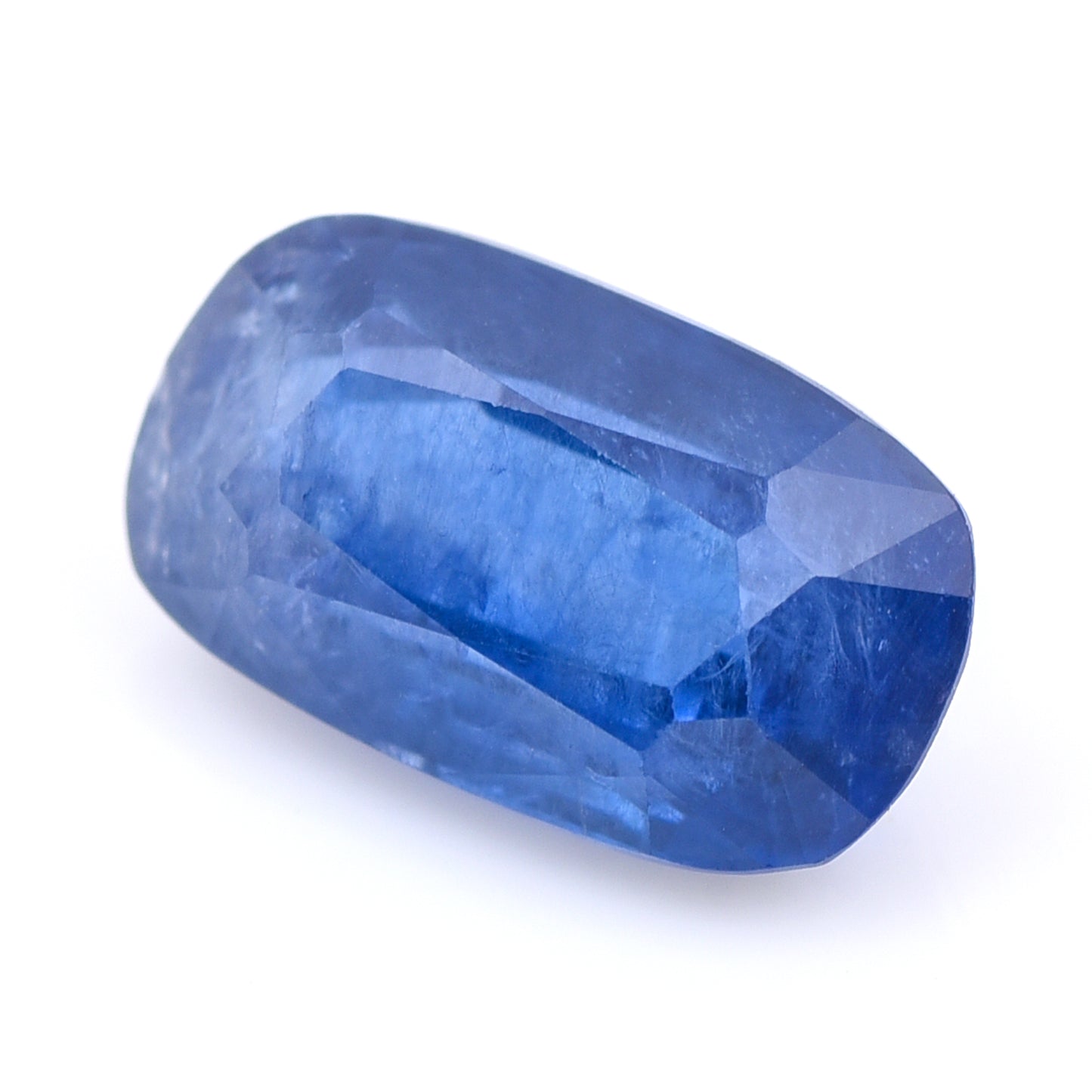 2.35 Natural Corundum Sapphire Rectangular Cushion Mixed Cut Gemstone