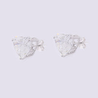 5.94 Carats Lab Grown Diamond 14K Gold Earrings