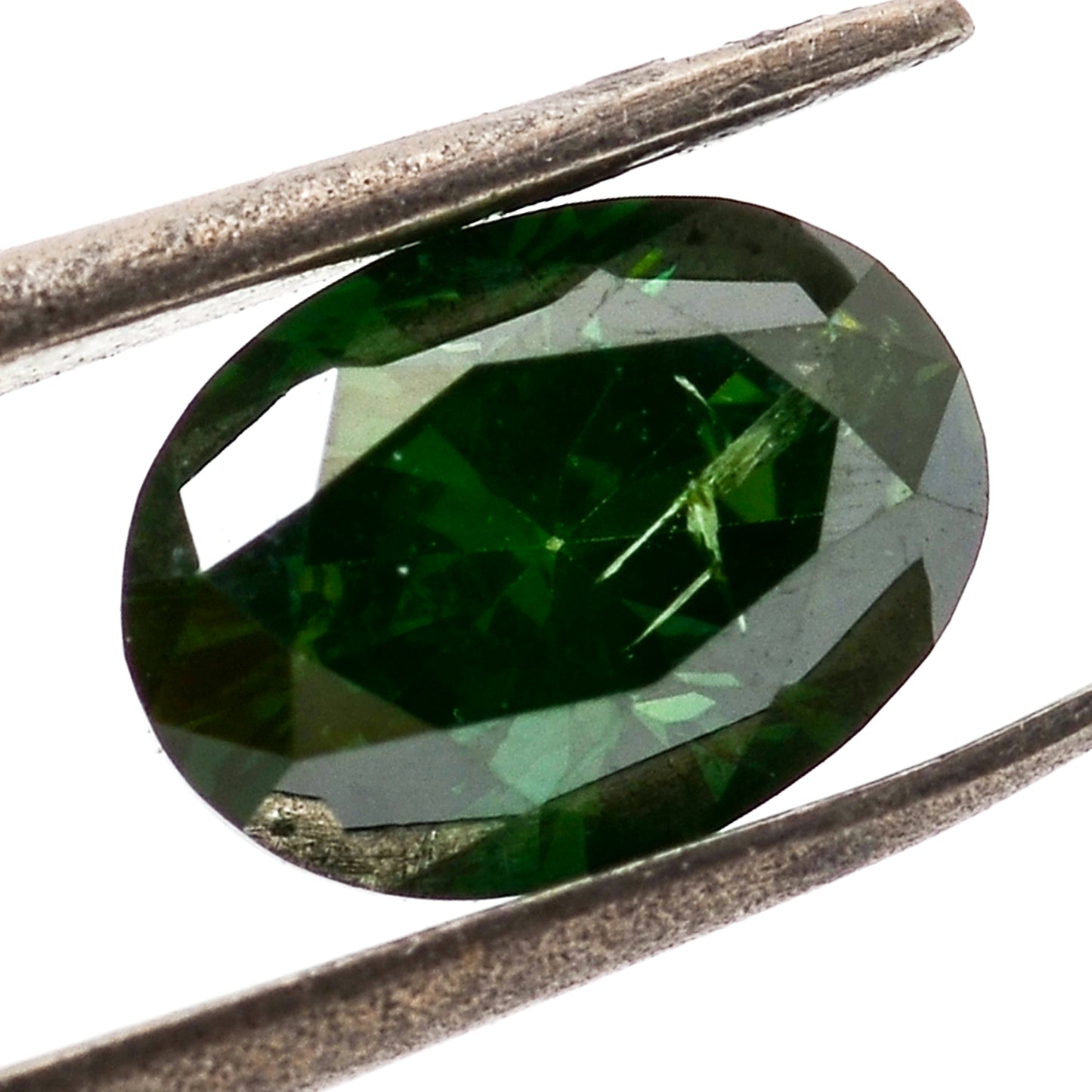 0.34 Green Diamond Pear Loose Diamond