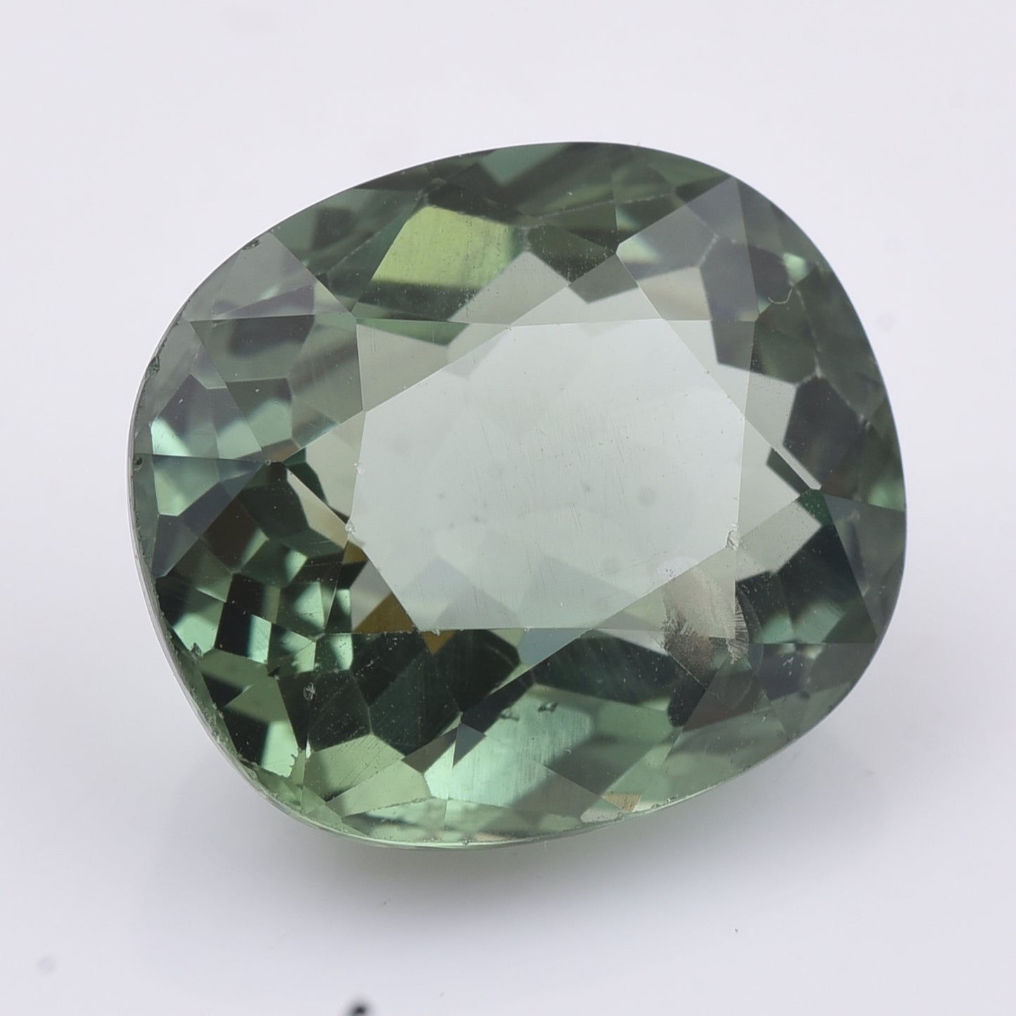 10.2 Natural Apatite Rectangular Cushion Mixed Cut Gemstone