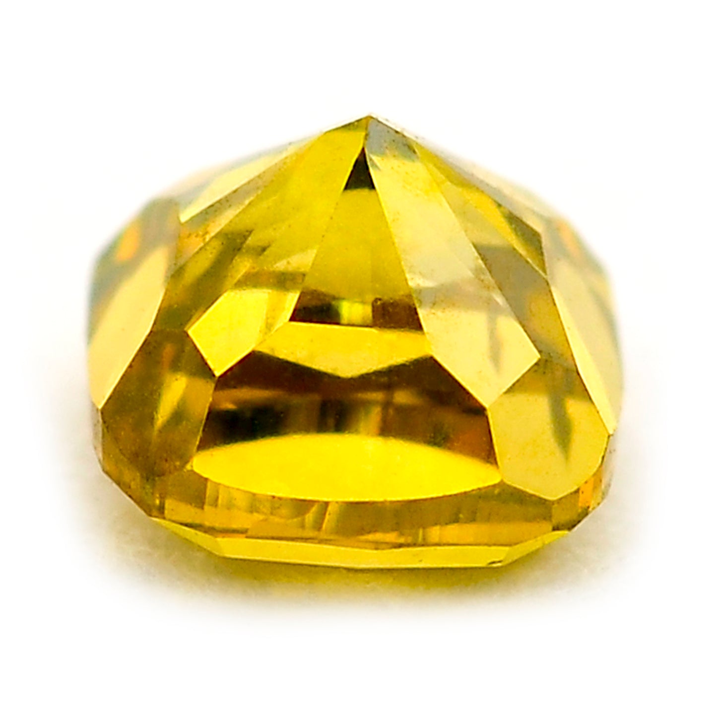 0.31 Yellow Diamond Octagon Loose Diamond