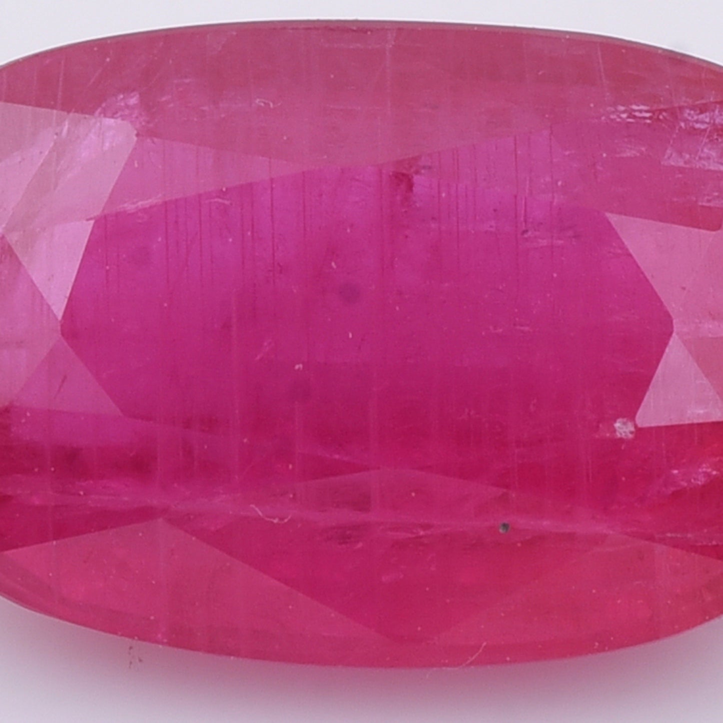 2.45 Natural Corundum Ruby Rectangular Cushion Mixed Cut Gemstone