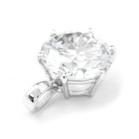 3.11 Carats Lab Grown Diamond 14K Gold Pendant