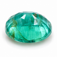 2.72 Natural Beryl Emerald Oval Mixed Cut Gemstone