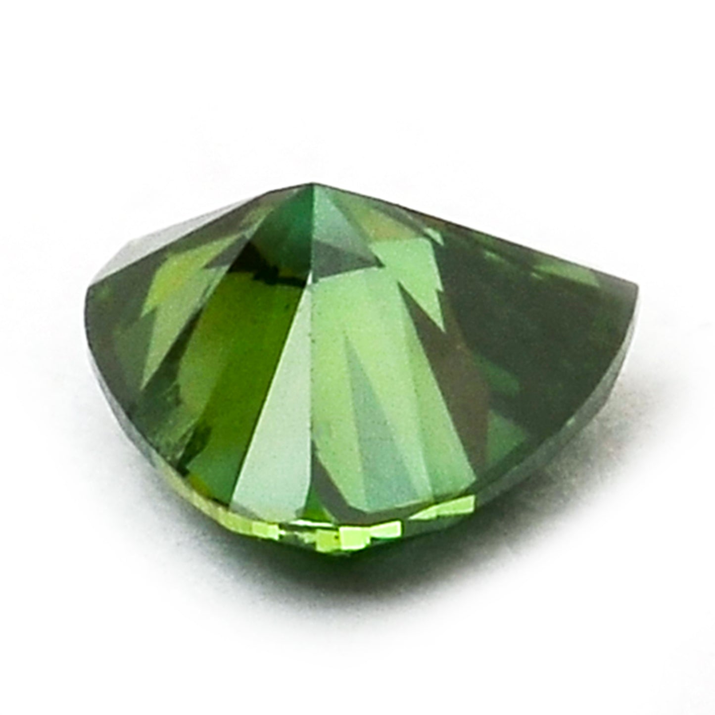 0.3 Green Diamond Heart Loose Diamond