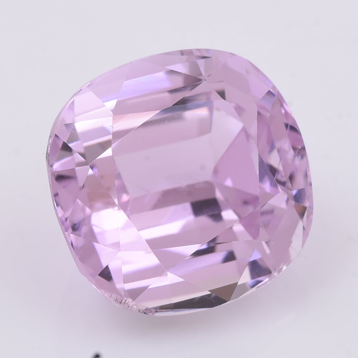 14.55 Natural Spodumene Kunzite Cushion Mixed Cut Gemstone