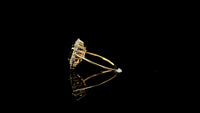 1.79 Ct Trillion Tourmaline 14K Gold Ring