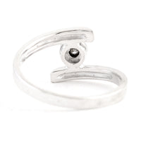 0.20 Ct Cubic Zirconia 925 Sterling Silver Ring