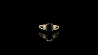 2.04 Ct Oval Natural Sapphire 14K Gold Ring
