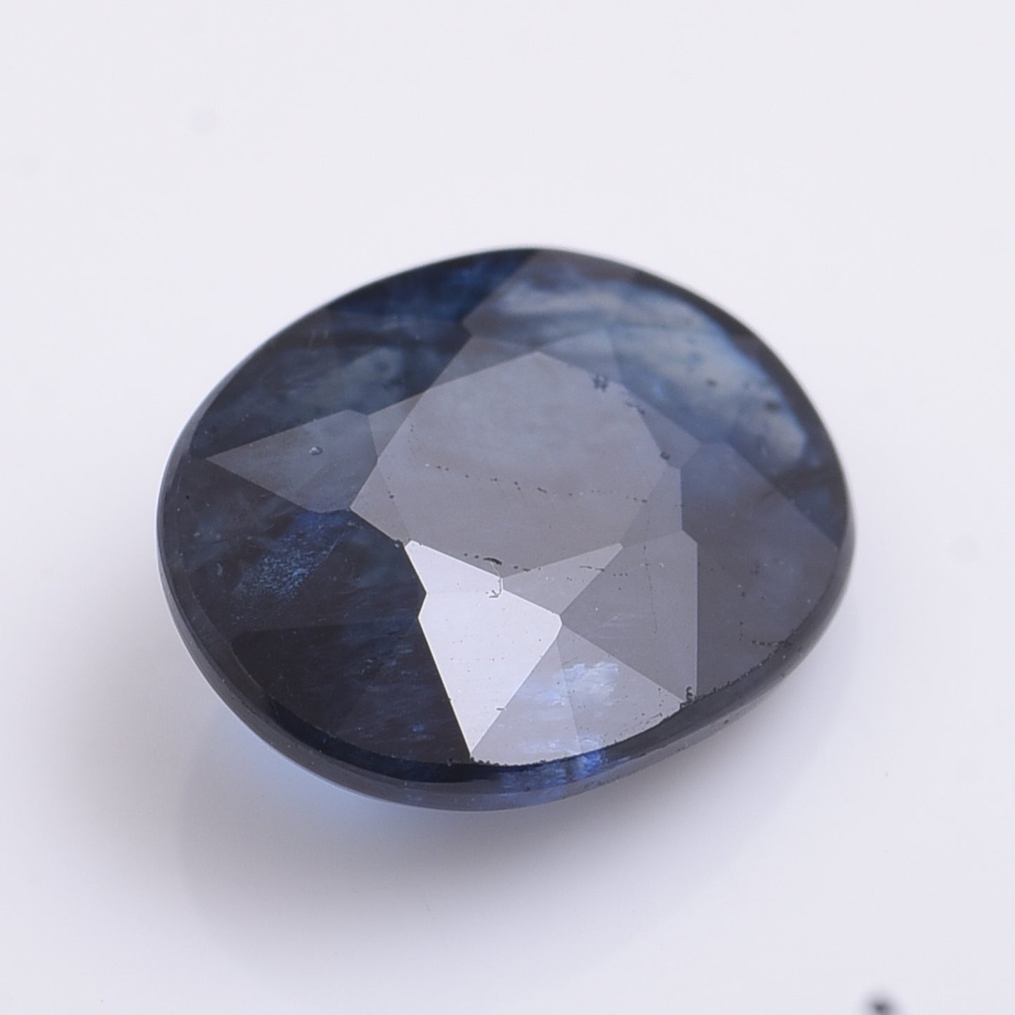 2.92 Natural Corundum Sapphire Oval Mixed Cut Gemstone