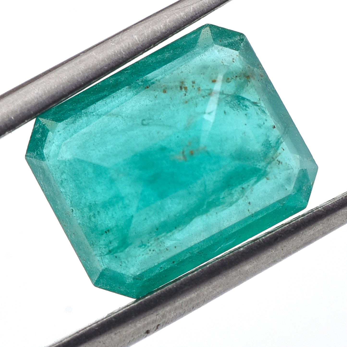 3.78 Natural Beryl Emerald Emerald Cut Gemstone