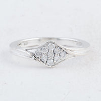 0.49 Ct Round Cubic Zirconia 925 Sterling Silver Ring