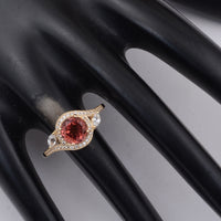 1.96 Ct Round Tourmaline 9K Gold Ring