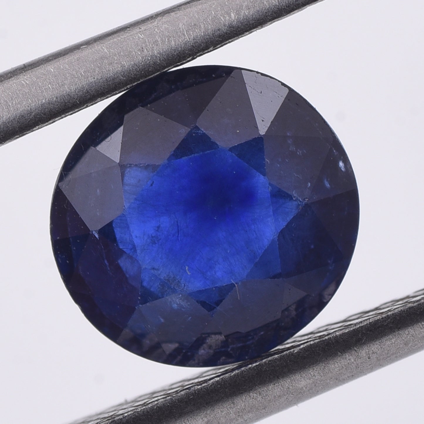 1.97 Natural Corundum Sapphire Oval Mixed Cut Gemstone