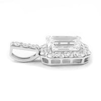 2.57 Carats Lab Grown Diamond 14K Gold Pendant