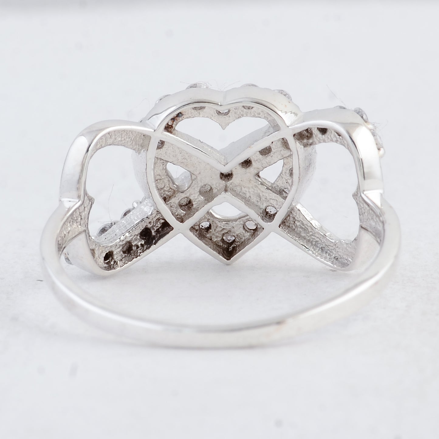 0.81 Ct Round Cubic Zirconia 925 Sterling Silver Ring