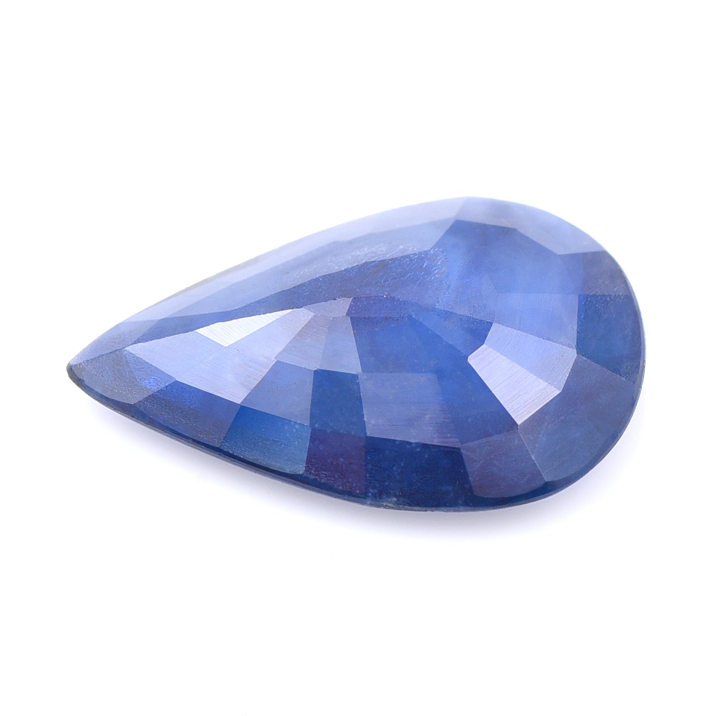 4.89 Natural Corundum Sapphire Pear Mixed Cut Gemstone