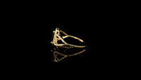 1.98 Ct Oval Natural Sapphire 14K Gold Ring