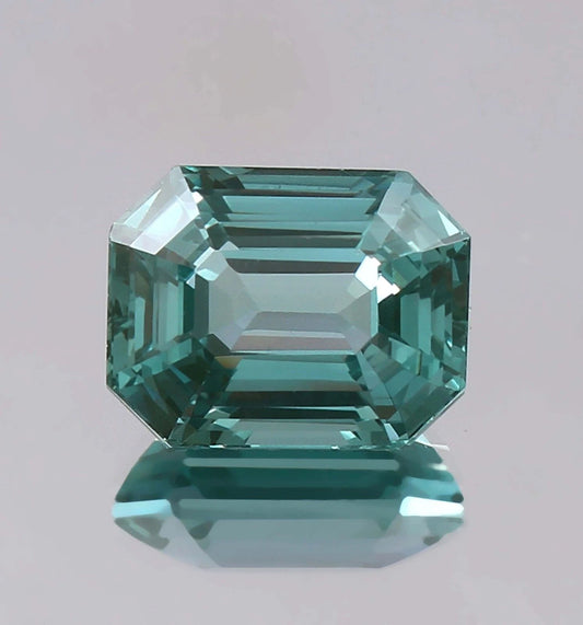 3.20 Carats Green Spinel Rectangle Loose Gemstone